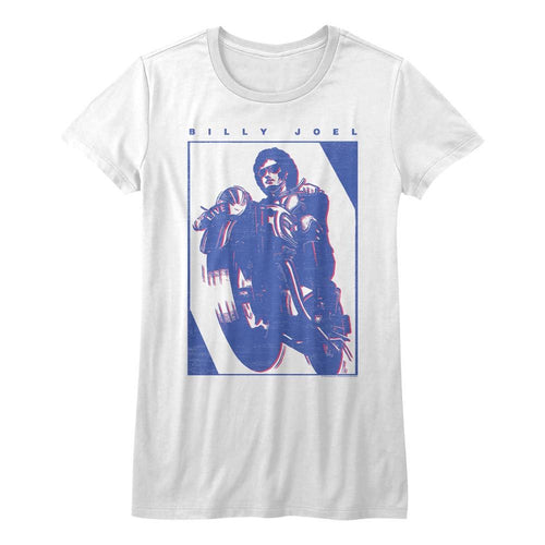 Billy Joel Ladies T-Shirt - Billy Joel