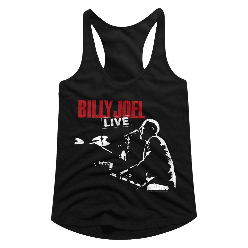Billy Joel Ladies Racerback - 81 Tour