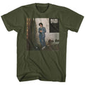 Military green Billy Joel t-shirt featuring Billy Joel 52nd Street 1978 album design