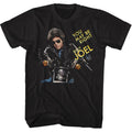 Black Billy Joel t-shirt featuring Billy Joel You May Be Right design