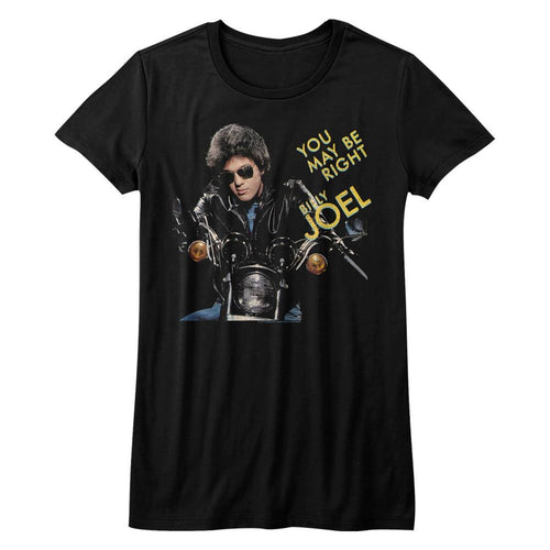 Billy Joel Ladies T-Shirt - You May Be Right
