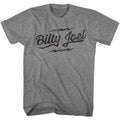 Graphite heather Billy Joel t-shirt featuring Billy Joel Logo design