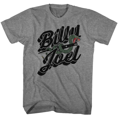 Graphite heather Billy Joel t-shirt featuring Billy Joel Only The Good design