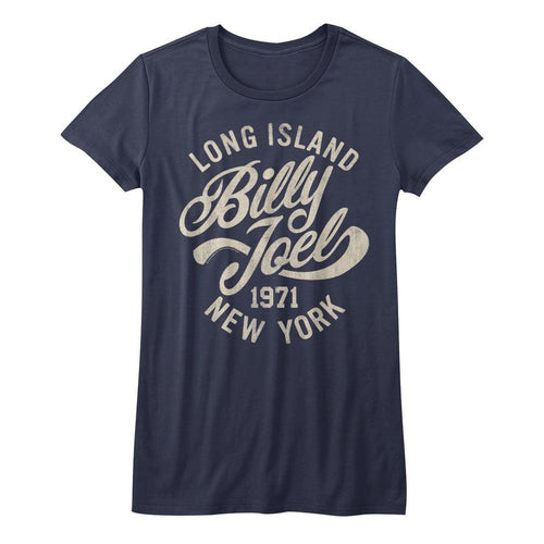 Billy Joel Ladies T-Shirt - Long Island
