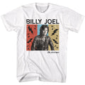 White Billy Joel t-shirt featuring Billy Joel The Piano Man design