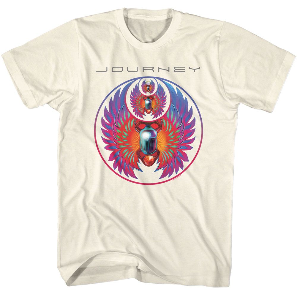 Natural Journey t-shirt featuring Journey Various Sized Beetles design