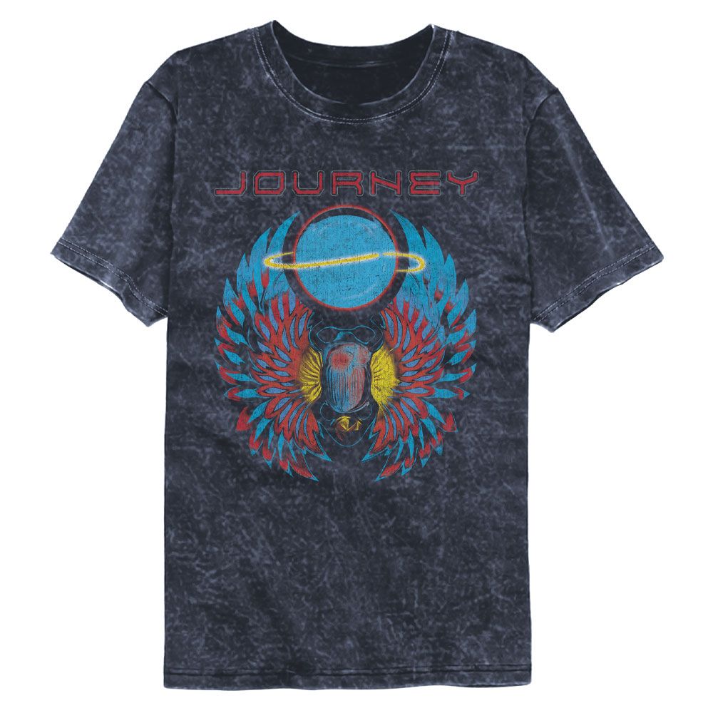Journey Mineral Wash T-Shirt - Scarab With Orb