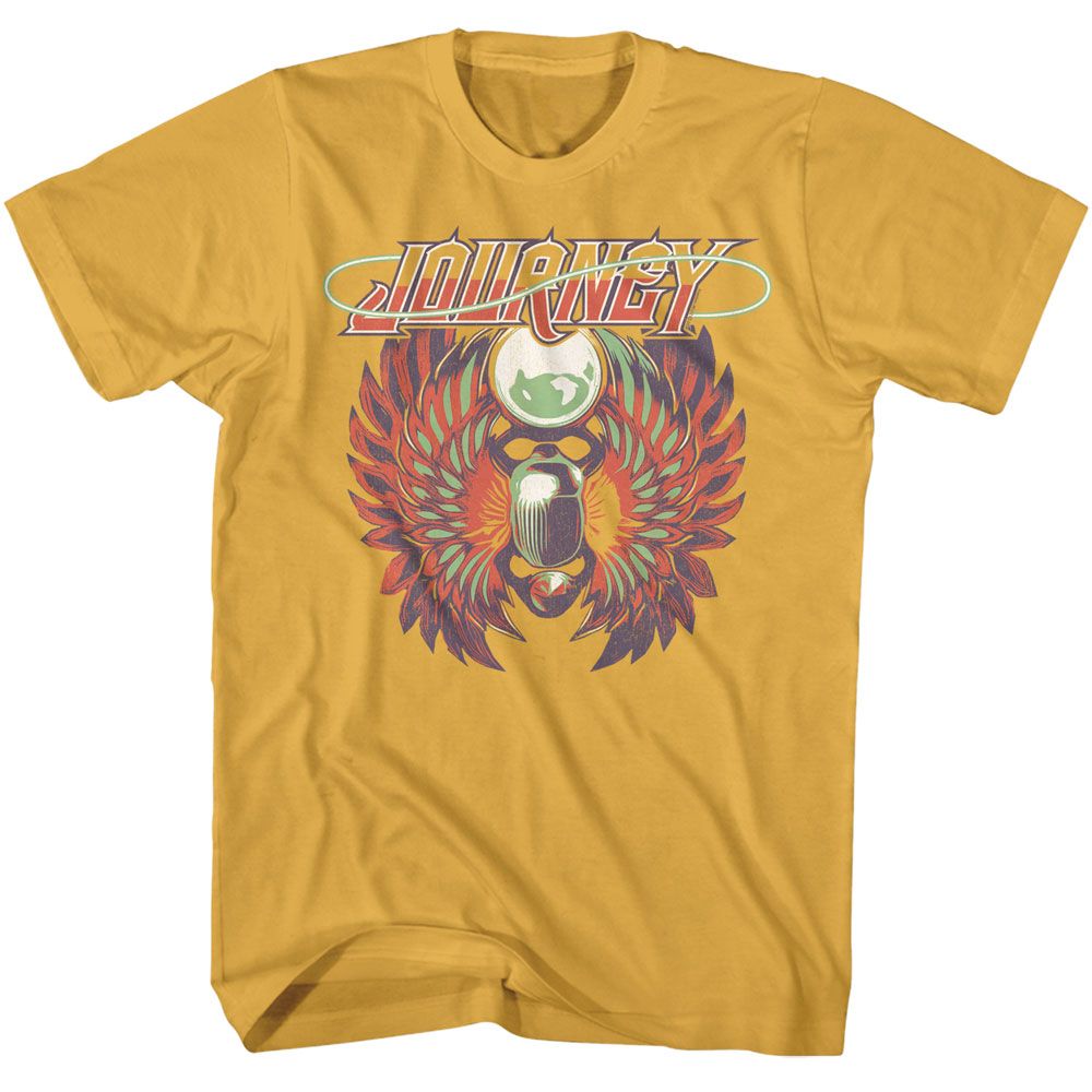 Ginger Journey t-shirt featuring Journey Segmented Colors design