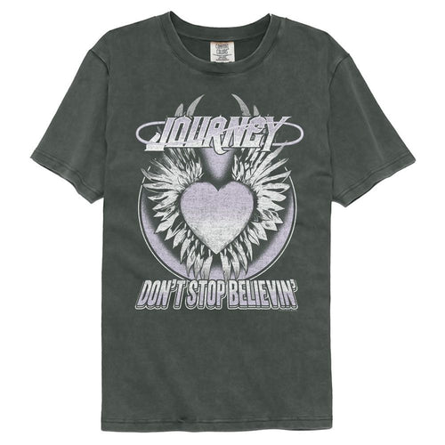 Journey Comfort Colors T-Shirt - Don't Stop Believin' Heart