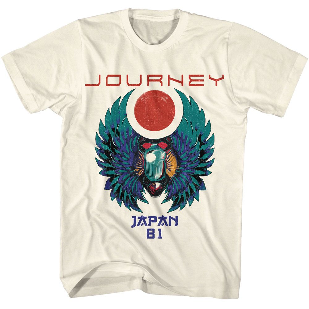 Natural Journey t-shirt featuring Journey 81 design