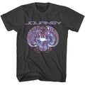 Smoke gray Journey t-shirt featuring Journey Space design
