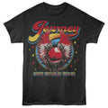 Smoke gray Journey t-shirt featuring Journey 1983 World Tour design