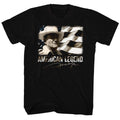 Black John Wayne t-shirt featuring John Wayne Legend design