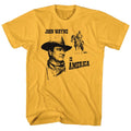 Ginger John Wayne t-shirt featuring John Wayne America design