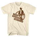 Natural John Wayne t-shirt featuring John Wayne Creed And Code design