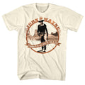 Natural John Wayne t-shirt featuring John Wayne Tomorrow Is design