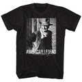 Black John Wayne t-shirt featuring John Wayne A Legend design