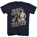 Navy John Wayne t-shirt featuring John Wayne The Duke design