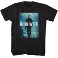 Black John Wick t-shirt featuring John Wick DVD Cover Art design