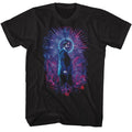 Black John Wick t-shirt featuring John Wick Neon Halo design