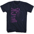 Navy John Wick t-shirt featuring John Wick Name And Character Illustration design
