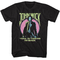 Black John Wick t-shirt featuring John Wick Yeah I'm Thinking I'm Back design