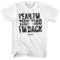 White John Wick t-shirt featuring John Wick Explosive Text design