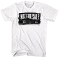 White John Wick t-shirt featuring John Wick Not For Sale design