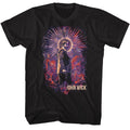 Black John Wick t-shirt featuring John Wick Neon Halo Recolor design