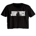 John Wick Ladies Crop Top - With Name