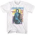 White John Wick t-shirt featuring John Wick Tick Tock Mr Wick design
