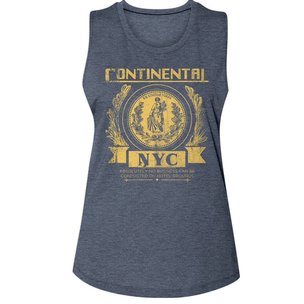 John Wick Ladies Muscle Tank - Continental NYC