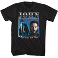 Black John Wick t-shirt featuring John Wick Duo Image Box design