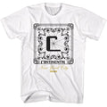 White John Wick t-shirt featuring John Wick Continental NYC Square design