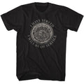 Black John Wick t-shirt featuring John Wick Blood Oath Coin design
