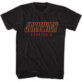 Black John Wick t-shirt featuring John Wick Chapter 4 Logo design