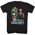 Black Kane Brown t-shirt featuring Kane Brown Blessed And Free Collage design