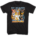 Black Kane Brown t-shirt featuring a Fire Multi Image design