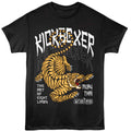 Black Kickboxer t-shirt featuring Kickboxer Eight Limbs design