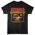 Black Kickboxer t-shirt featuring Kickboxer Destroy Your Enemy design