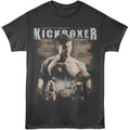 Smoke gray Kickboxer t-shirt featuring Kickboxer Fight Scene design