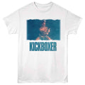 White Kickboxer t-shirt featuring Kickboxer Underwater Training design