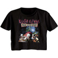 Killer Klowns from Outer Space Ladies Crop Top - Klowns In Space