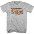 Gray heather Killer Klowns from Outer Space t-shirt featuring Killer Klowns Big Top Burger design