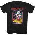 Black Killer Klowns from Outer Space t-shirt featuring Killer Klowns Shorty design
