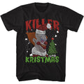 Black Killer Klowns from Outer Space t-shirt featuring Killer Klowns Killer Kristmas design