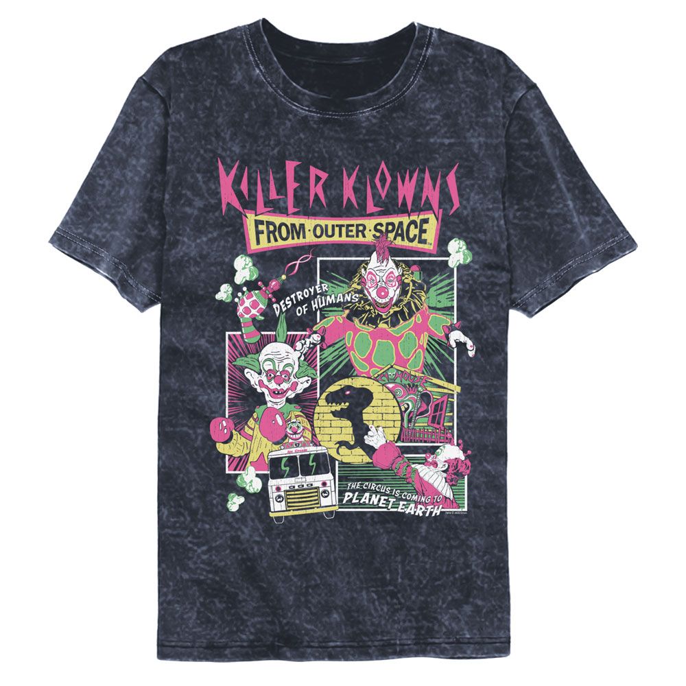 Killer Klowns from Outer Space Mineral Wash T-Shirt - Comic Boxes