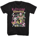 Black Killer Klowns from Outer Space t-shirt featuring Killer Klowns Comic Boxes design