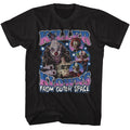 Black Killer Klowns from Outer Space t-shirt featuring Killer Klowns Collage design