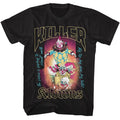 Black Killer Klowns from Outer Space t-shirt featuring Killer Klowns from Outer Space logo design